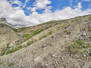 mountains in the summer. Hibiny