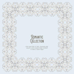 Template for invitation, greeting card banner, gift voucher