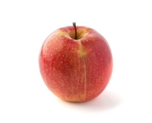 Fototapeta na wymiar red apple on a white background