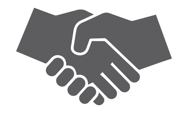 Premium Vector  Handshake icon. hand gesture emoji vector