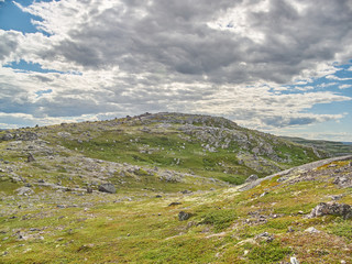 coast of the Barents Sea. Teriberka. Russia