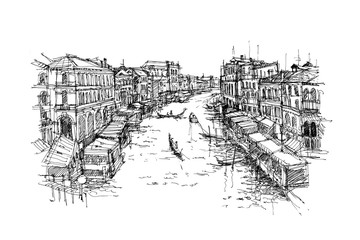 Venice channel sketch