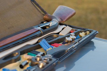 A gun on the trunk of a car, Detention of criminal weapons