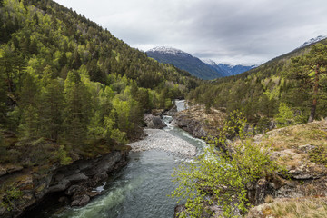 Obraz na płótnie Canvas River, Norway