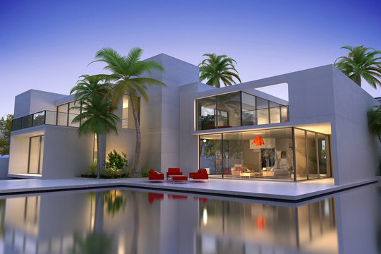 Sumptuous modern house