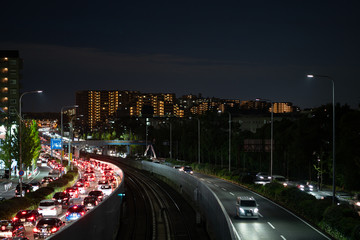 Fototapeta premium 千里中央周辺 都市景観