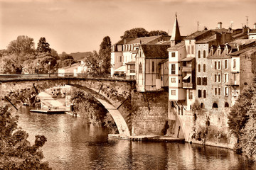 Villeneuve sur lot,  Lot et Garonne, France