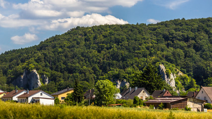 Fototapeta na wymiar Beautiful view near Altessing-Bavaria-Germany