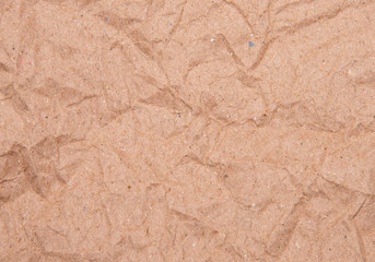 Crumpled paper for background usage