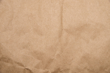 Crumpled paper for background usage