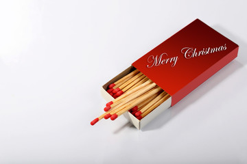  match box for merry christmas