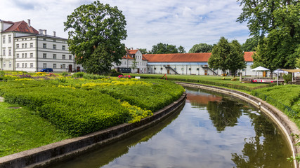 Obraz premium Beautiful view near Fuerstenfeld-Bavaria-Germany