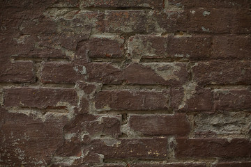 background brown dark texture wall of blocks