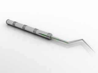 3d rendering Dental tool