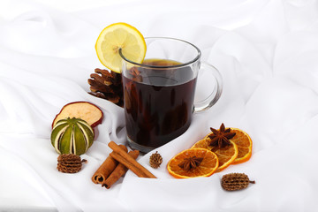 christmas tea or mulled wine 