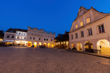 Fototapeta na wymiar Market Square in Kazimierz Dolny