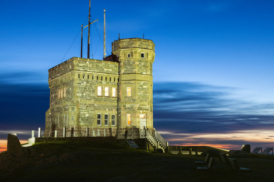 Cabot Tower on Signal Hill in St John's