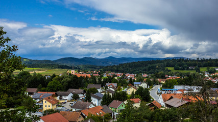 Beautiful view near Hengersberg-Bavaria-Germany