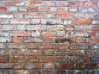 Texture of an old  brick.  Mockup. Background