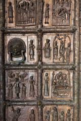 Door to Plock Cathedral