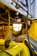 Lamp on the ship