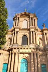 Fototapeta na wymiar Basilica St Vincent in Metz