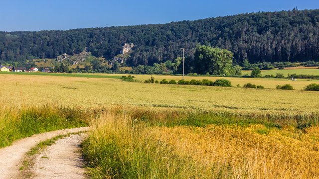 Beautiful view near Kipfenberg-Bavaria-Germany