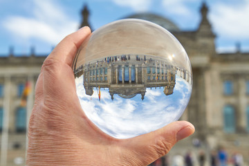 Plenarbereich Reichstagsgebäude