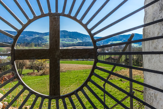 Beautiful view near Haselbach-Bavaria-Germany