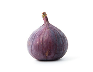Fototapeta premium Fig isolated on white background.