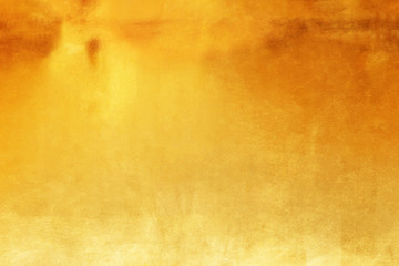 Gold abstract background or texture and gradients shadow