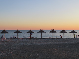 Sun, sunset on the sea. (The Vast Russia! Sergey, Bryansk.)