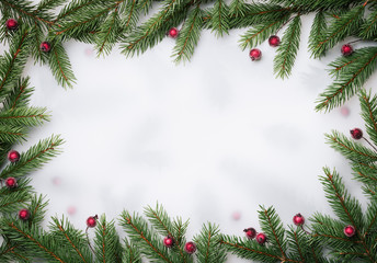 Merry christmas and happy new year background