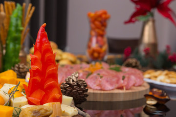 Festive Party Food Display