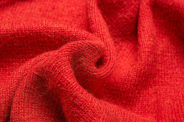 Fototapeta na wymiar Autumn and winter sweater knitwear texture detail background material