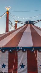 Smartphone HD wallpaper of beautiful circus tent at Plattling - Bavaria - Germany