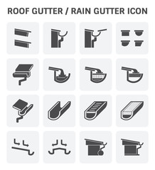 Roof Gutter Icon
