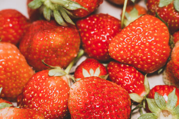 strawberry macro photo