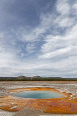Grand Prismatic Spring in Yellowstone National Park, Wyoming