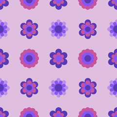 Seamless pattern with floral elements. EPS10. Clipping mask applied. This pattern is available as Swatches.
