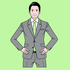 ビジネスマン　上司