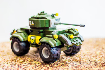 Toy tank - a great gift for the boy on his birthday_