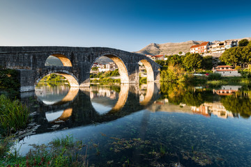 Ottoman Arslanagic (Perovic) Bridge, The Old Bridge in Trebinje, Bosnia and Herzegovina