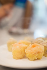 Chinese steamed dumpling