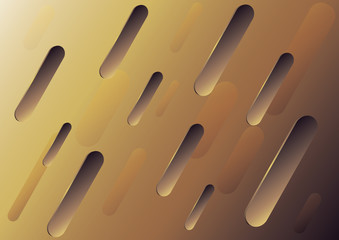 Modern straight rounded shapes on a colored background. Abstract background. Suitable for your design element and background. Vector illustration