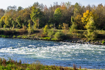 Beautiful view near Zulling-Isar-Bavaria-Germany