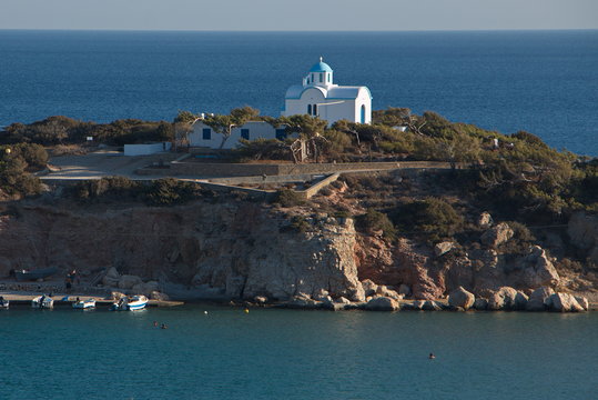 Church In Amopi On Karpathos In Greece