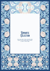 Vintage floral pattern