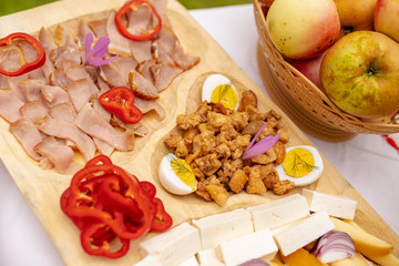Traditional shepherd food from Romania and Moldova