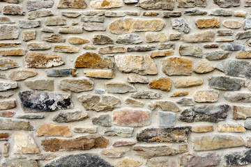 Stone wall pattern classic architecture facade design